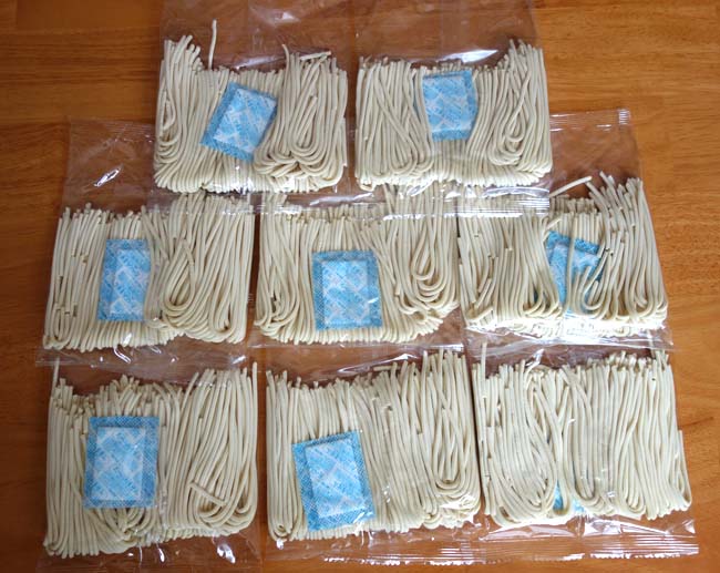 送料込み8袋1000円の長崎ちゃんぽん麺を買って大盛りチャンポンを作ってみた