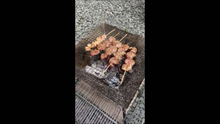 【北海道旭川日帰りバーベキューその5】炭火焼で食べたいのは焼鳥!一番大好物な部位ハツこころ